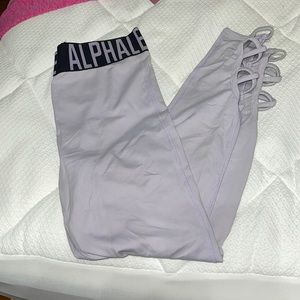 Alphalete lilac purple leggings